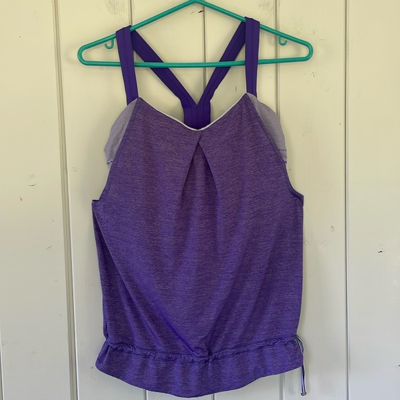 Lululemon Rest Less Tank Top Purple Size 8 - Picture 1 of 7